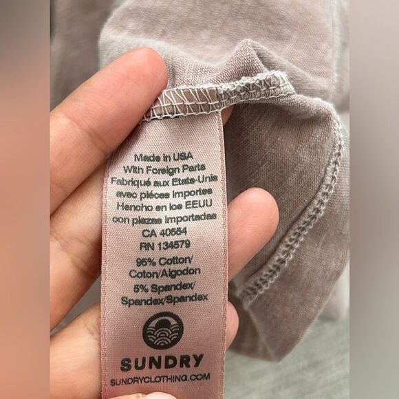 Sundry by Anthropologie Tan Sleeveless Romper - Picture 10 of 11